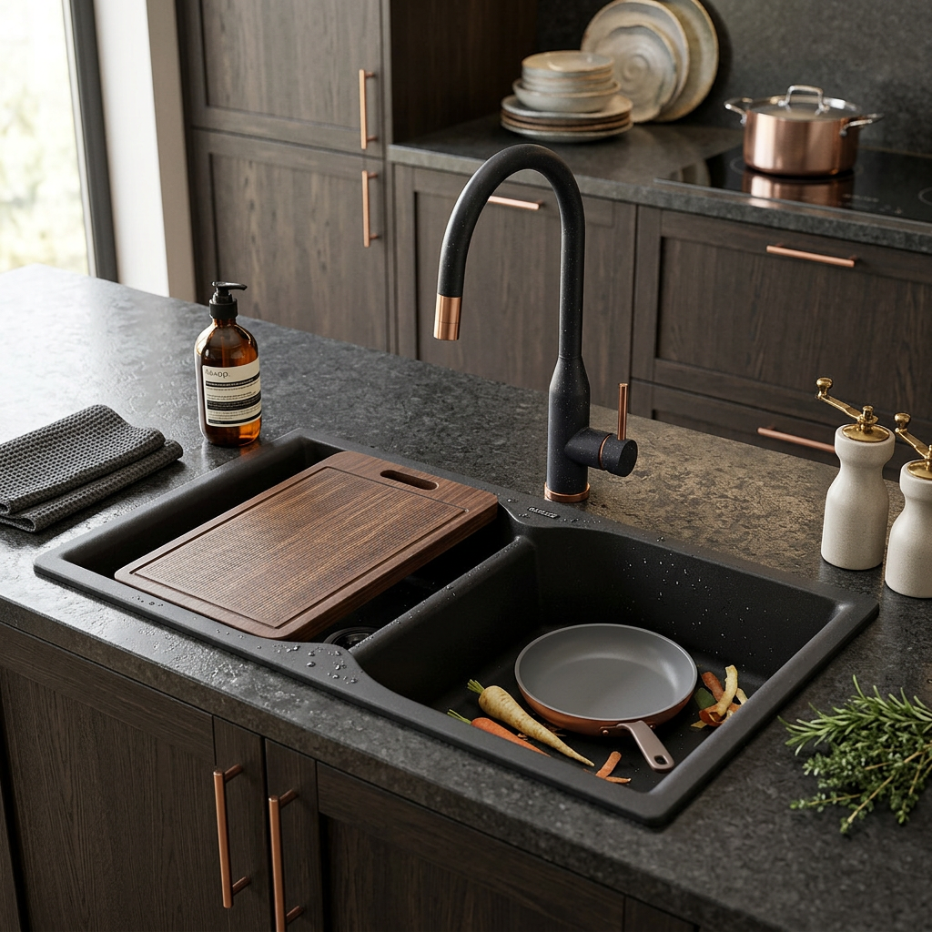 Granite Kitchen Sink(V02-116LX)